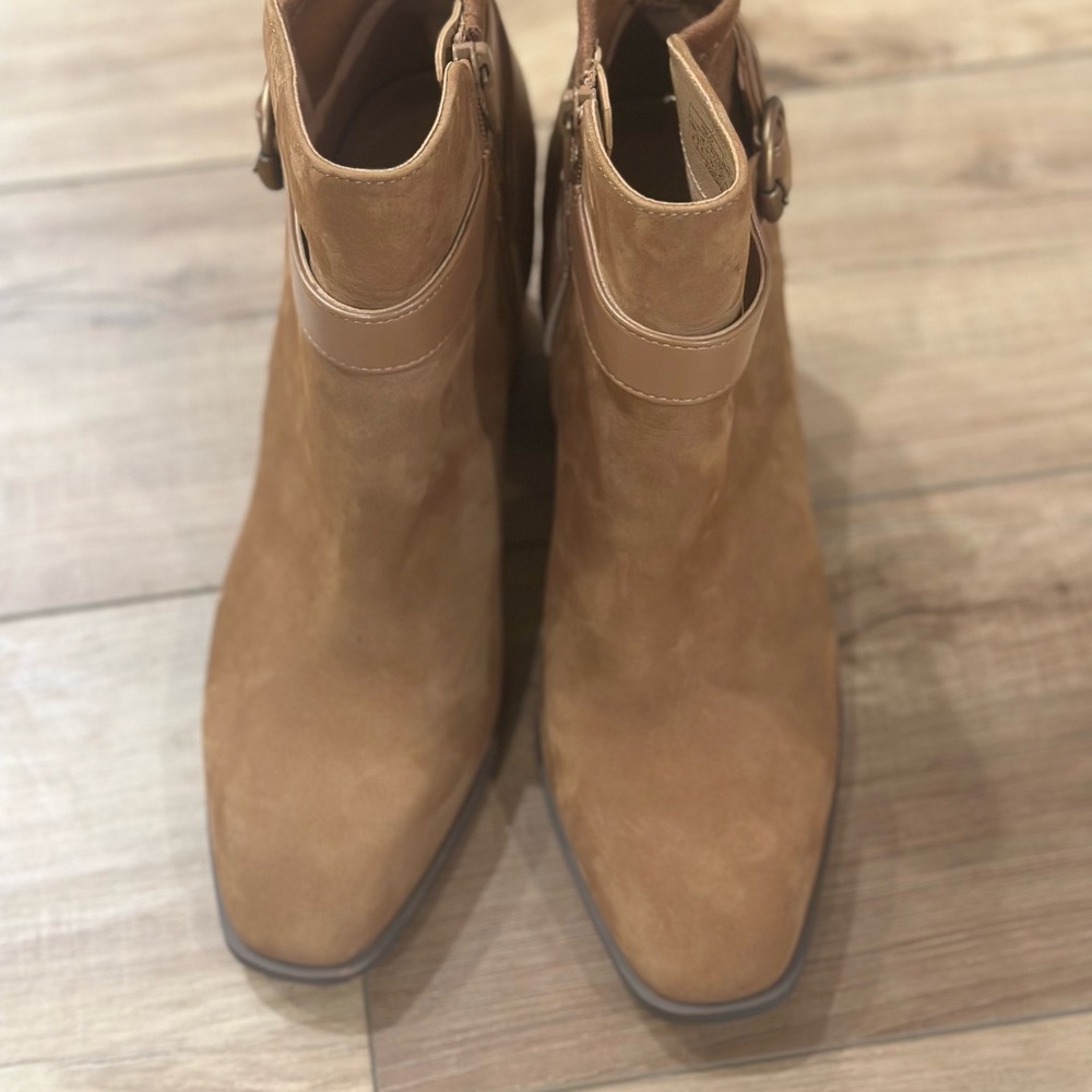 Vionic Tan Ankle Booties - image 1